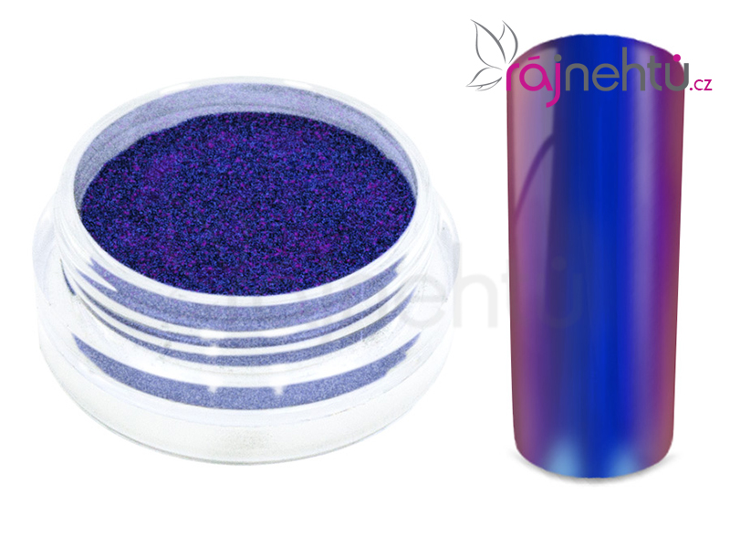 Chrómový pigment Flip Flop - cyan/purple 0,5g