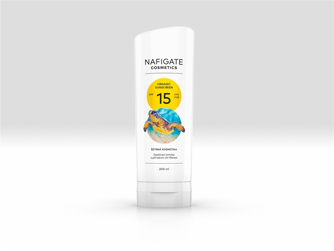 Organic Sunscreen SPF15 200 ml