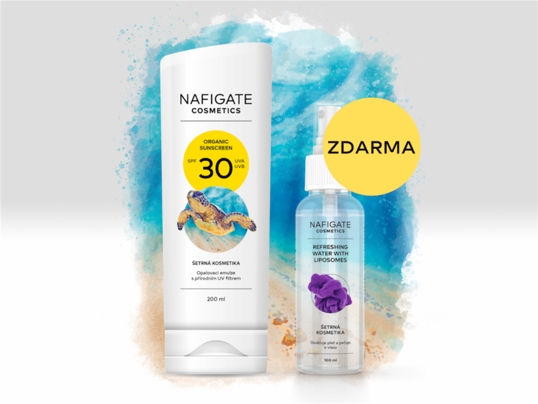 Balíček s opalovací emulzí SPF30