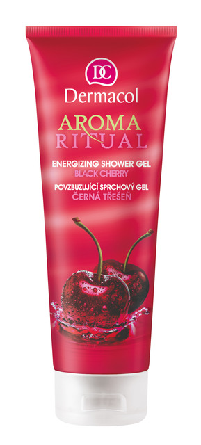 Dermacol - Aroma Ritual Shower Gel - Black Cherry - Povzbudzujúci sprchový gél – čierna čerešňa - 250 ml