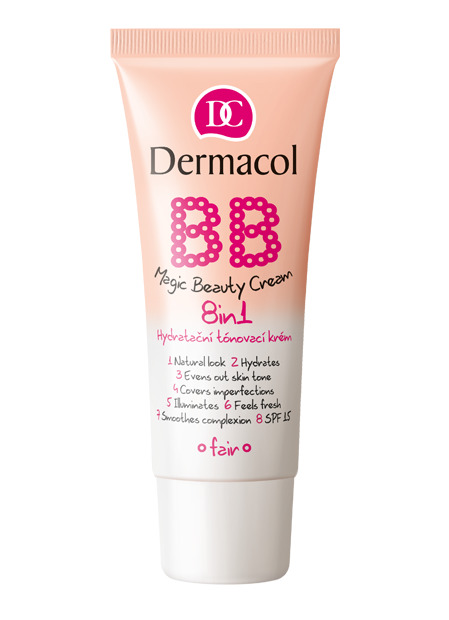 Dermacol - BB MAGIC BEAUTY CREAM 8IN1 - Hydratačný tónovací krém 8v1 - 30 ml