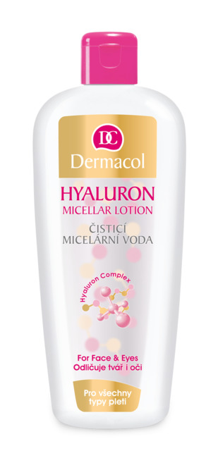 Dermacol - HYALURON CLEANSING MICELLAR LOTION - Micelárna voda s kyselinou hyalurónovou - 400 ml