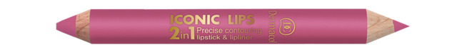 Dermacol Iconic lips lipstick and lipliner - Ceruzka a rúž 2v1