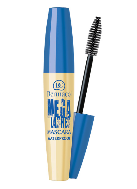 Dermacol - Mega Lashes Waterproof mascara - Vodeodlná riasenka s panoramatickým efektom - 12