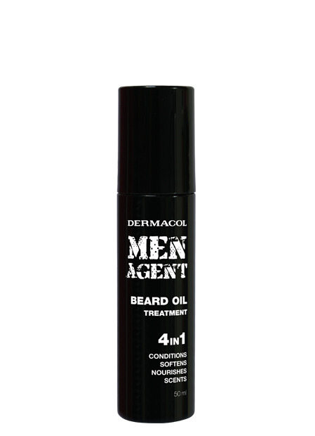 Dermacol - Men Agent Beard Oil Treatment - Ošetrujúci olej na fúzy - 50 ml