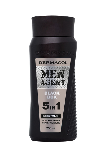 Dermacol - Men Agent Shower Gel Black Box - Sprchovací gél 5v1 Black Box  - 250 ml