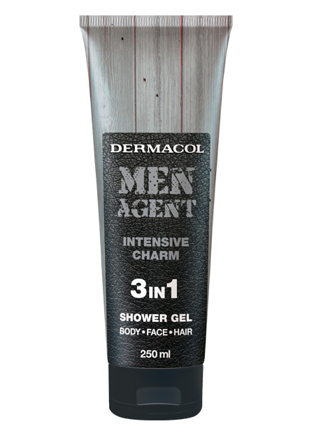 Dermacol - Men Agent Shower Gel Intensive Charm - Sprchovací gél 3v1 Intensive Charm - 250 ml