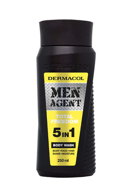 Dermacol - Men Agent Shower Gel Total Freedom - Sprchovací gél 5v1 Total Freedom - 250 ml