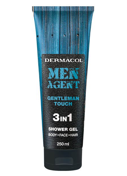 Dermacol - Men Agent Shower gel Gentleman Touch - Sprchovací gél 3v1 Gentleman Touch - 250 ml