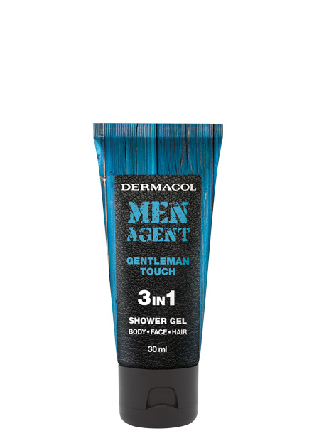Dermacol - Men Agent Shower gel Gentleman touch - miniature - Sprchovací gél 3v1 Gentleman Touch - miniature - 30 ml