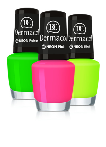 Dermacol - NEON NAIL POLISH - Neónové laky na nechty  - 5 ml