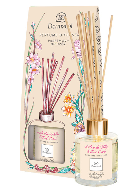 Dermacol - Perfume diffuser Lily of the Valley & Fresh Citrus - Parfumový difuzér s vôňou konvaliniek