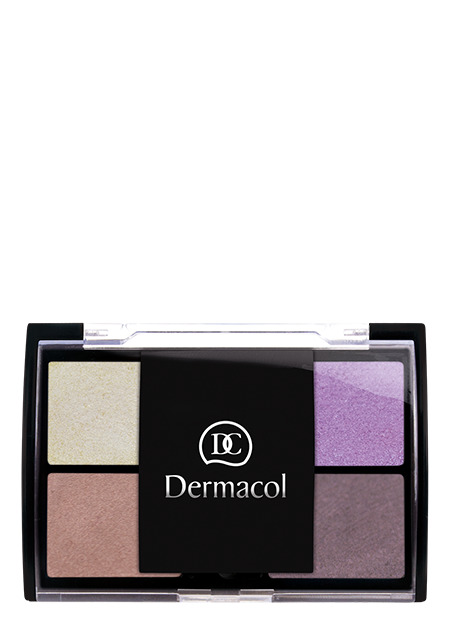 Dermacol - Quatro Eye Shadow - New Shades - Štyri farby pre zvýraznenie prirodzenej farby očí - 3 g