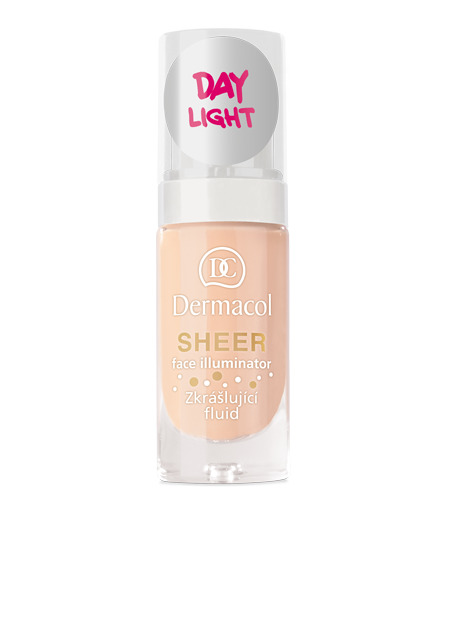 Dermacol - SHEER FACE ILLUMINATOR DAY LIGHT - Skrášľujúce rozjasňujúce hydratačné fluidum - 15 ml