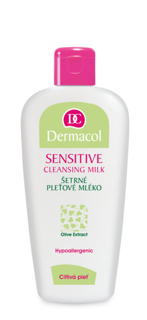 Dermacol - Sensitive Cleansing Milk - Šetrné pleťové mlieko pre citlivú pleť - 200 ml