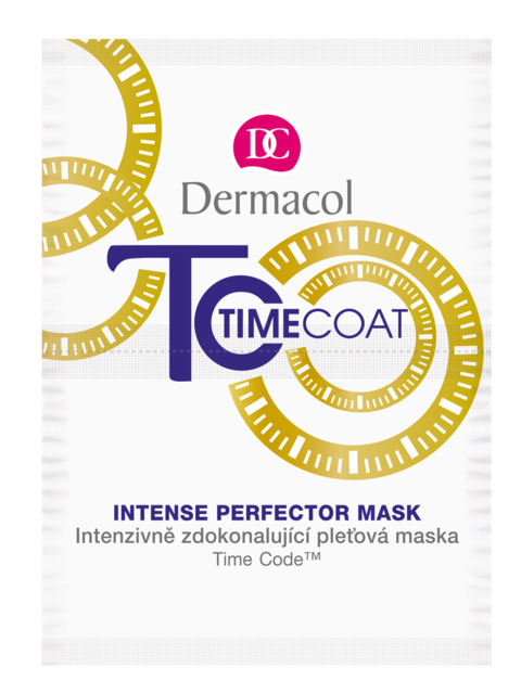 Dermacol - TIME COAT FACE MASK - Intenzívne zdokonaľujúca pleťová maska - 16 ml