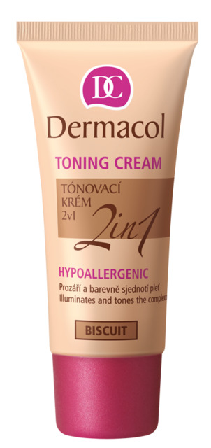 Dermacol - TONING CREAM 2in1 - Ľahký tónovací krém 2v1 - 30 ml