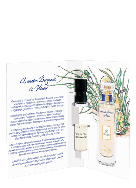 Dermacol - Tester EDP Aromatic Bergamot & Vetiver - Tester EDP Aromatic Bergamot and Vetiver - rozprašovačov - 2 ml