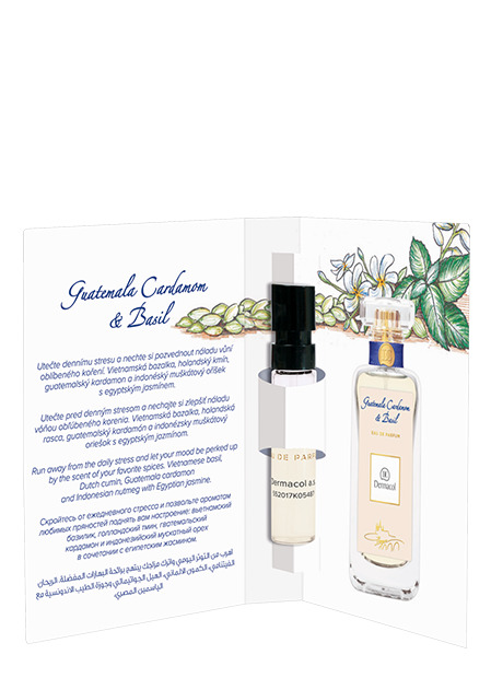 Dermacol - Tester EDP Guatemala Cardamon & Basil - Tester EDP Guatemala Cardamon and Basil - rozprašovačov - 2 ml