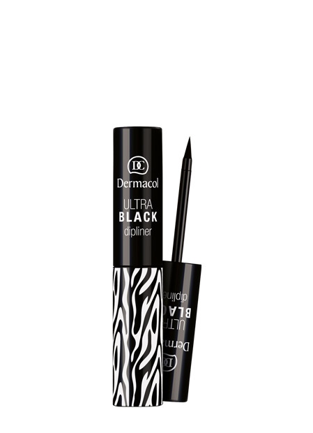 Dermacol - Ultra Black Dipliner Eyeliner - Black Sensation - Tekutá očná linka  - 2